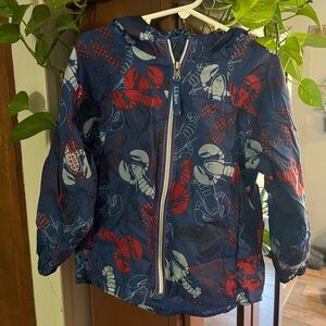 LL Bean Kids Lobster Raincoat